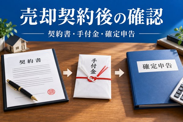 【売却契約後】契約を結んだ後に気をつけたい3つのポイント