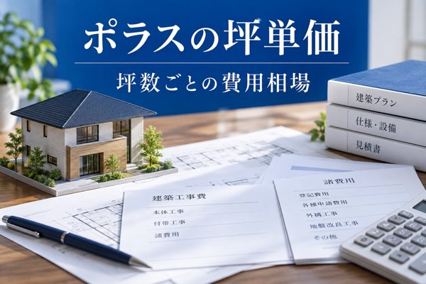 約79万円が目安となるポラスの坪単価|坪数ごとの費用相場