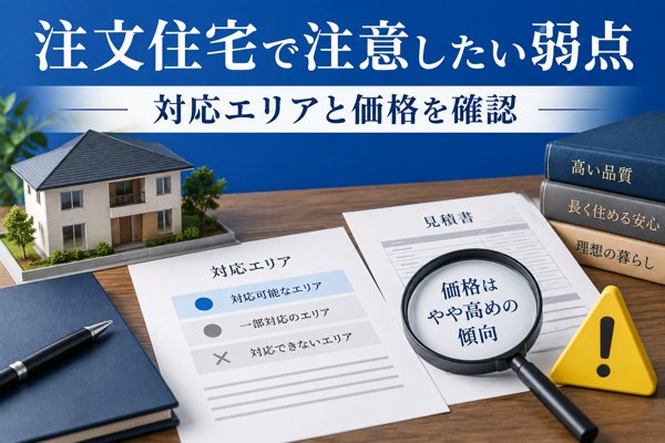 ポラスの注文住宅で注意したい弱点
