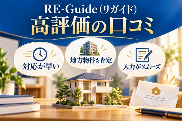 RE-Guide(リガイド)に寄せられた高評価の口コミ