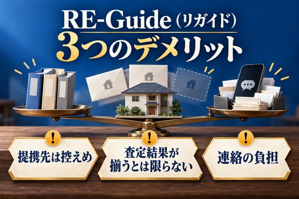 RE-Guide(リガイド)利用時に知っておきたい3つのデメリット