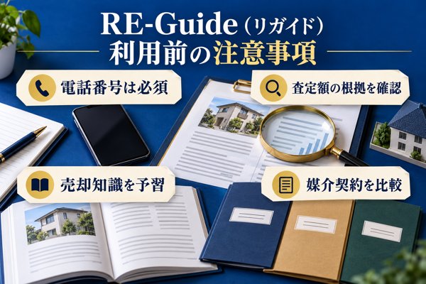 RE-Guide(リガイド)利用前に確認しておきたい注意事項