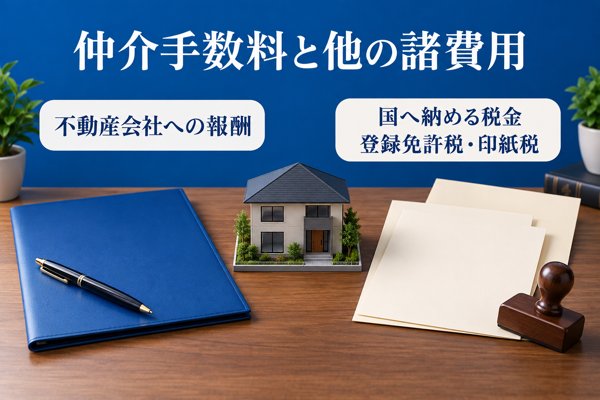 仲介手数料と他の諸費用の違い