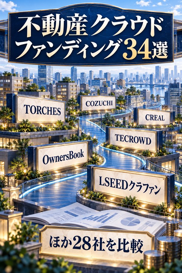 【一覧で比較】おすすめの不動産クラウドファンディングサイト34選|融資型・株式投資型まで網羅