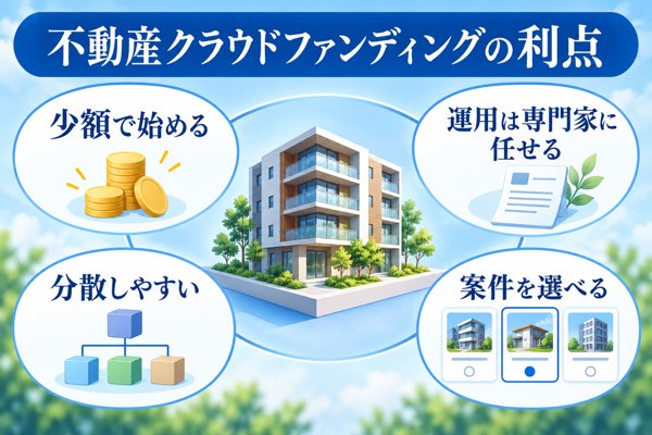 不動産クラウドファンディングの利点|利回りとキャンペーンの実情