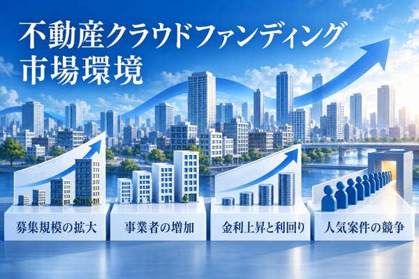 不動産クラウドファンディングを取り巻く2026年の市場環境