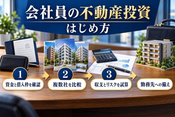 会社員でも取り組める不動産投資のはじめ方