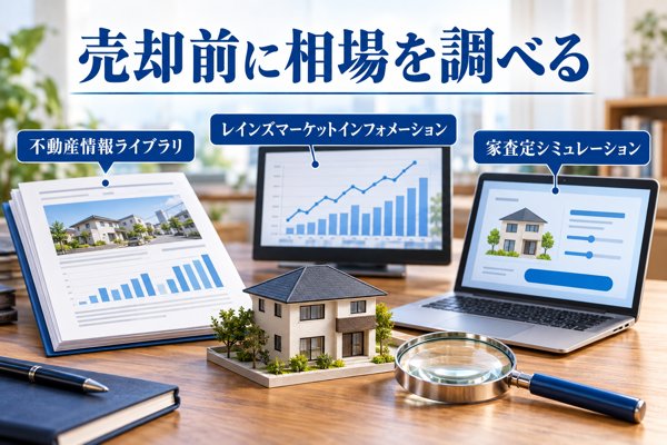 売却前に自分でできる不動産相場の調べ方