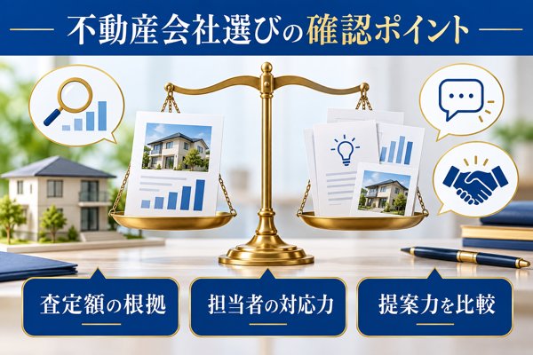 不動産会社選びでつまずかないための確認ポイント