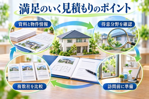 満足のいく見積もりを得るためのポイント