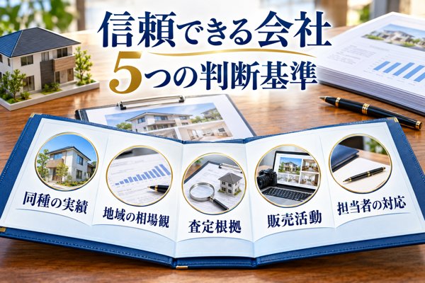 安心して任せられる不動産会社を見分ける5つの判断基準