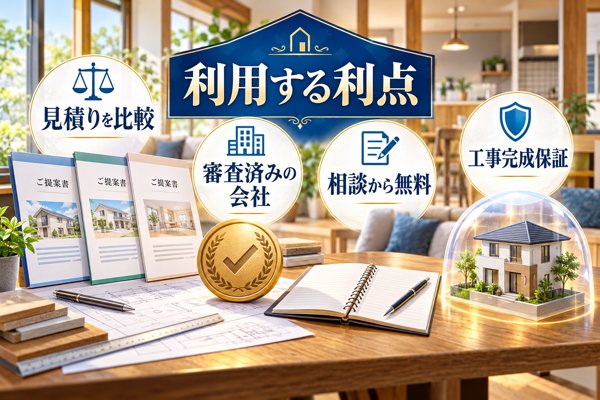 SUUMO(スーモ)カウンターリフォームを利用する利点