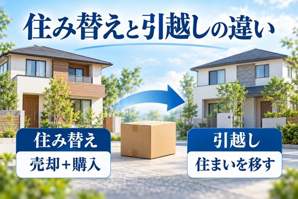 住み替えの意味と一般的な引越しとの違い