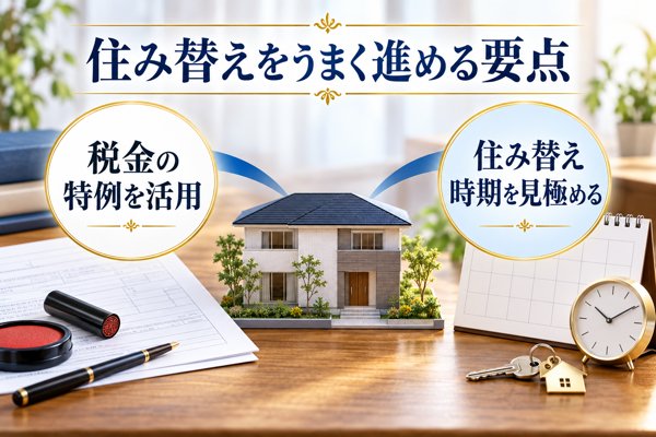 住み替えをうまく進めるための2つの要点