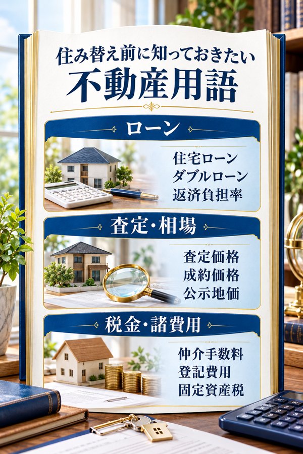 住み替え前に知っておきたい不動産用語と意味