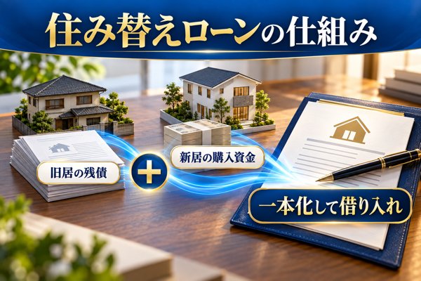 住み替えローンの基本的な仕組みと主な特徴