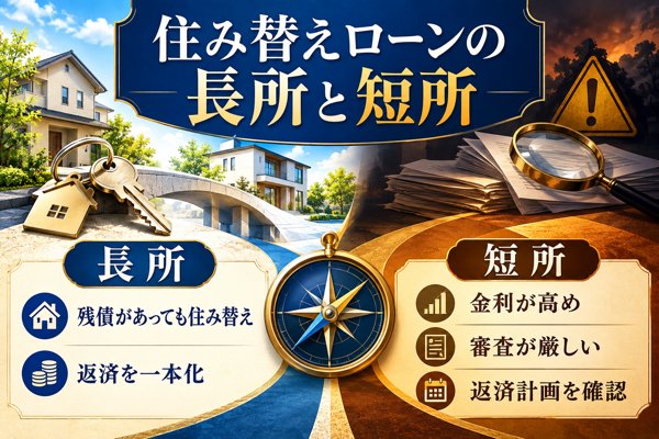 住み替えローンの長所と短所【使う前に押さえたい判断材料】