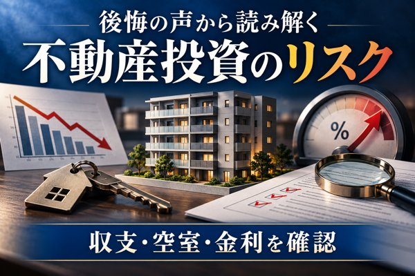 後悔の声から読み解く不動産投資のリスク