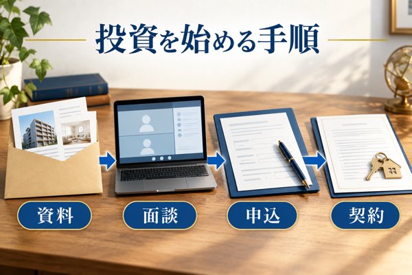 リノシー(RENOSY)で投資を始める手順|会員登録から契約までの進め方