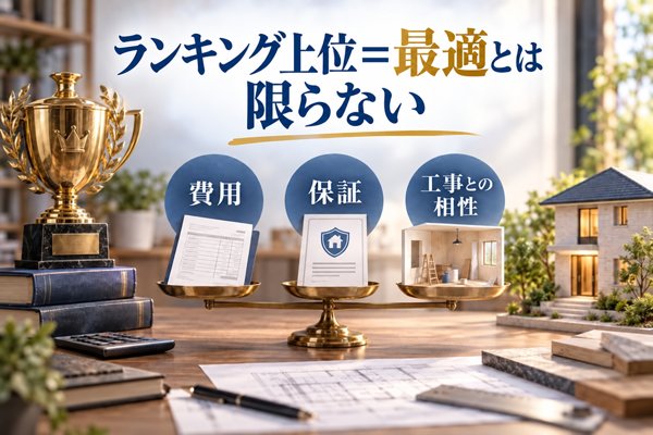 ランキング上位の会社が自分に最適とは限らない理由