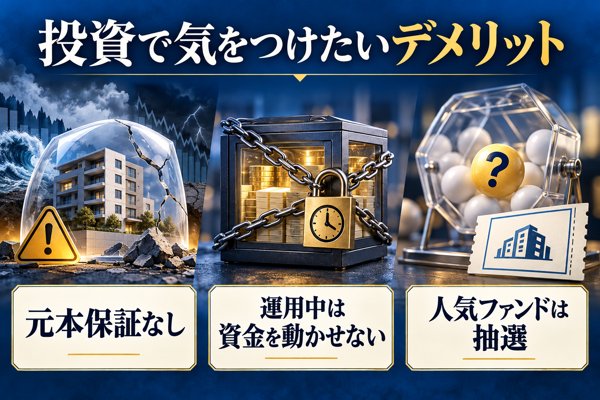 Rimple(リンプル)投資で気をつけたいデメリット