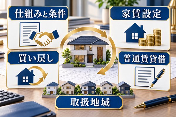 セゾンのリースバックの仕組みと条件|家賃設定・買い戻し・賃貸借の種類・取扱地域