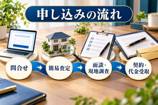 セゾンのリースバックを申し込む流れ