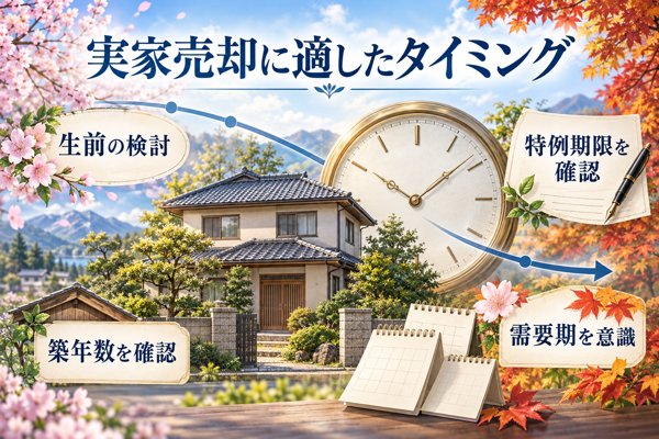 実家売却に適したタイミング