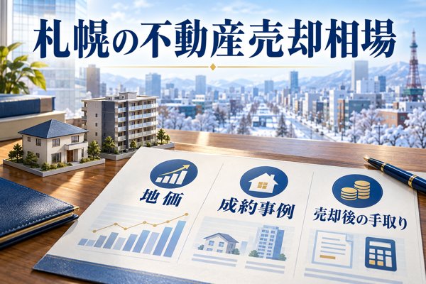 【区ごと】札幌で不動産を売るときの相場（2026年最新）