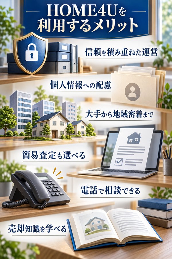 HOME4Uを利用するメリット