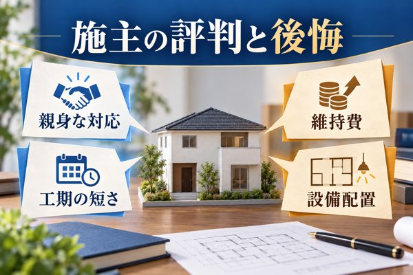施主の声から見るセキスイハイムの評判と後悔の有無