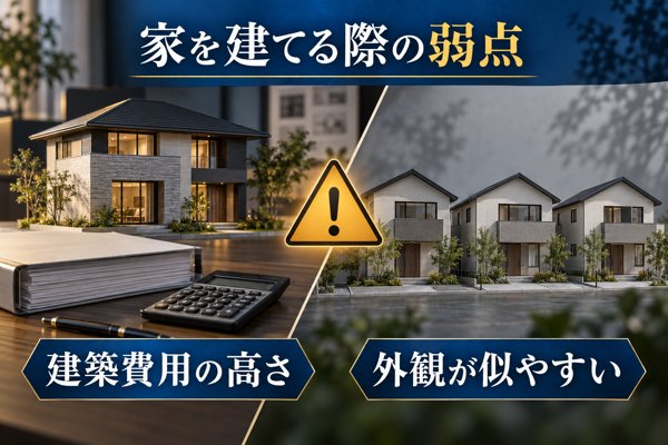 積水ハウスで家を建てる際の弱点