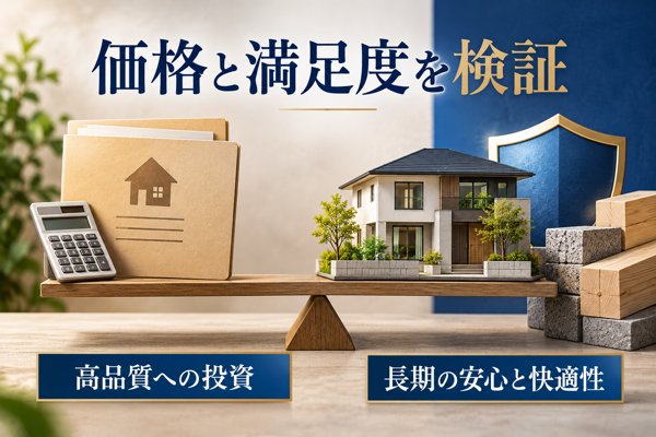 「高いだけ」と言われる積水ハウスの価格と満足度を検証