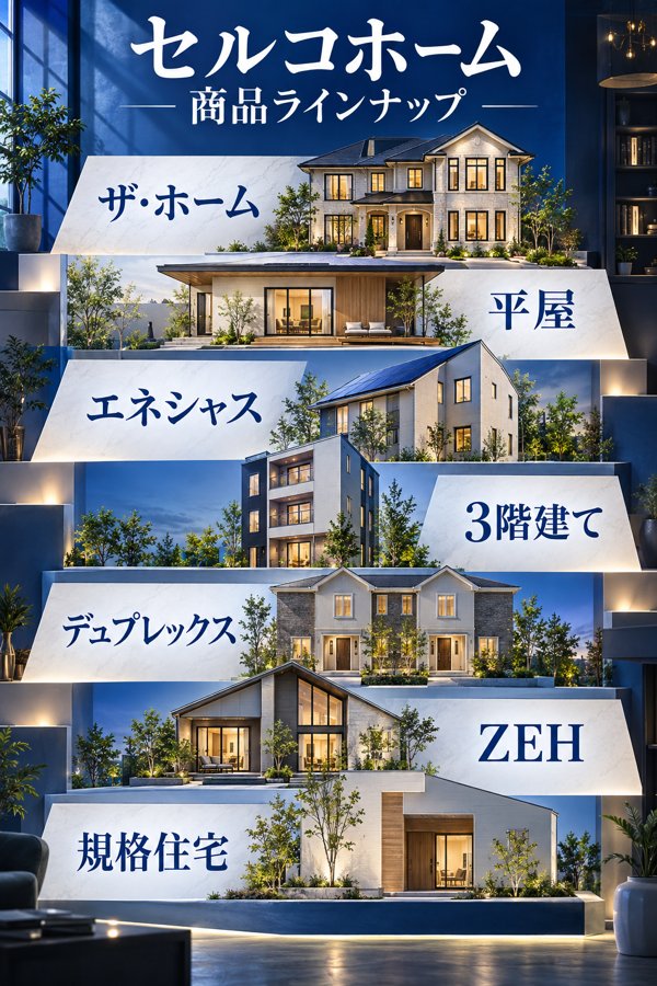 セルコホームが展開する商品ラインナップの特色