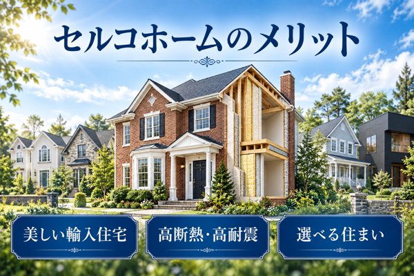 セルコホームで家を建てるメリット