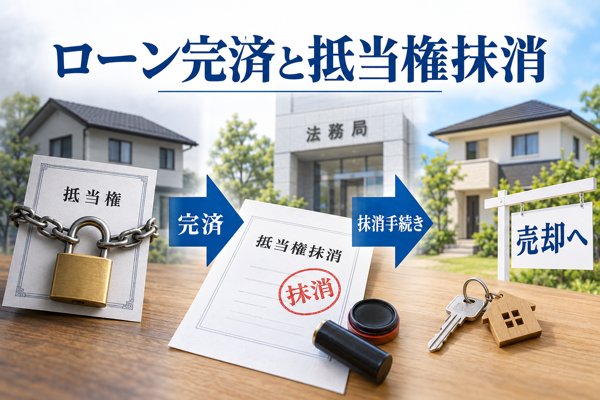 返済中の住宅を売却するなら原則はローン完済が前提