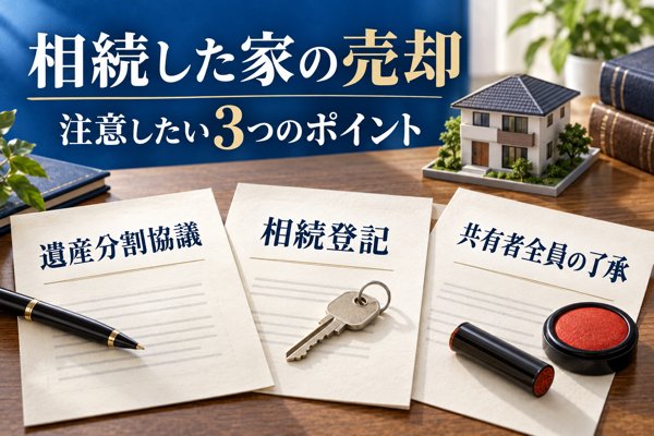 相続した家の売却で特に注意したい3つのポイント