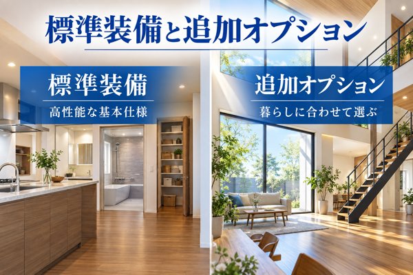 泉北ホームにおける標準装備と追加オプション