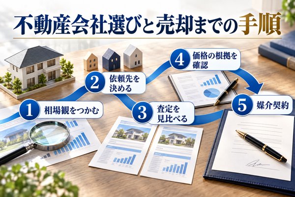 仙台で納得できる不動産会社選びと売却までの手順