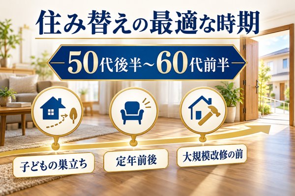 老後の住み替えに適した年齢とデータから読み解く最適な時期
