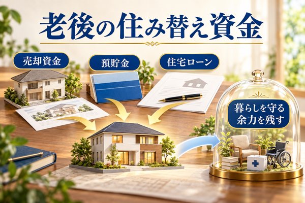 老後の住み替え資金の目安と平均3,043万円の中身