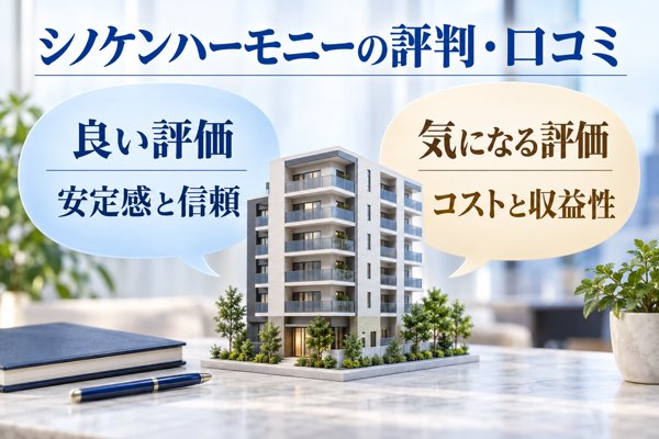 シノケンハーモニーに寄せられた評判・口コミ