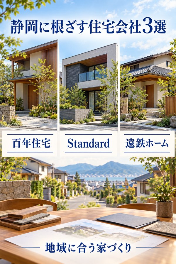 【地域密着】静岡に根ざす頼れる地元の住宅会社3選
