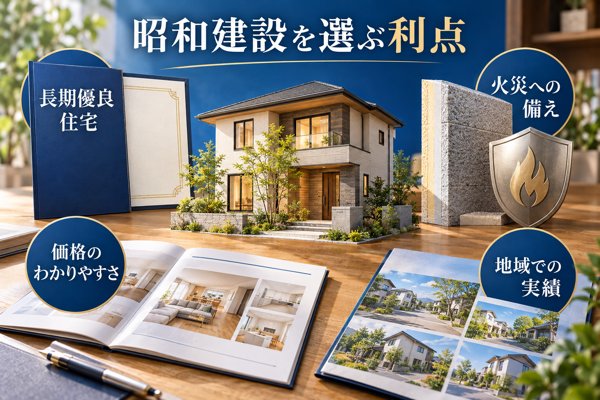 昭和建設を選ぶ利点