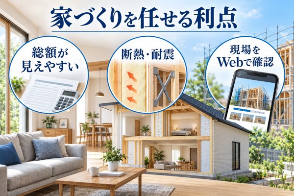 秀光ビルドに家づくりを任せる利点