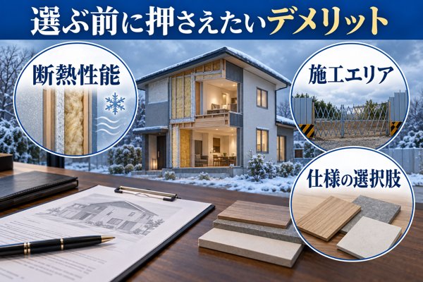 秀光ビルドを選ぶ前に押さえたいデメリット