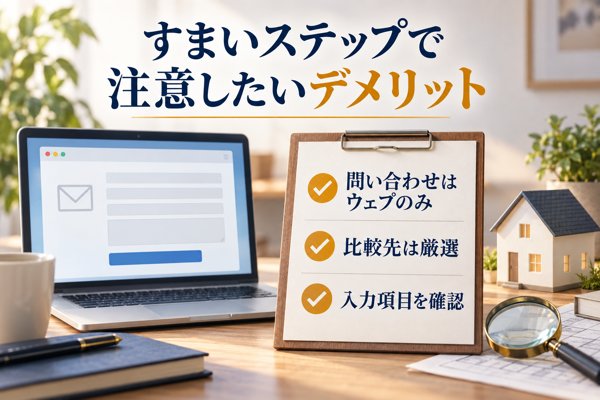 口コミ・評判で見えてくる「すまいステップで注意したいデメリット」