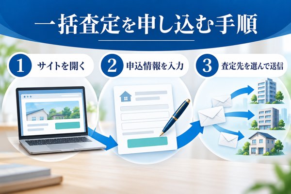すまいValueで一括査定を申し込む手順