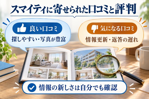 スマイティに寄せられた口コミと評判