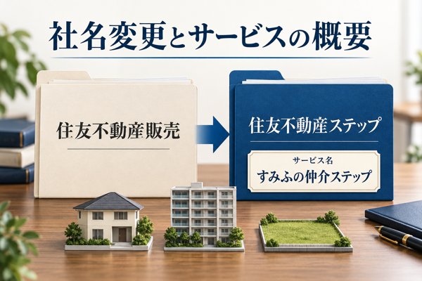 すみふの仲介ステップの概要と住友不動産ステップへ社名が変わった経緯